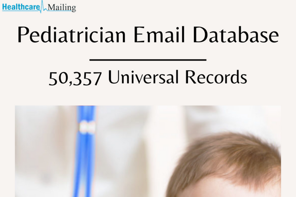 Pediatrician Email List | Find Pediatrician Emails